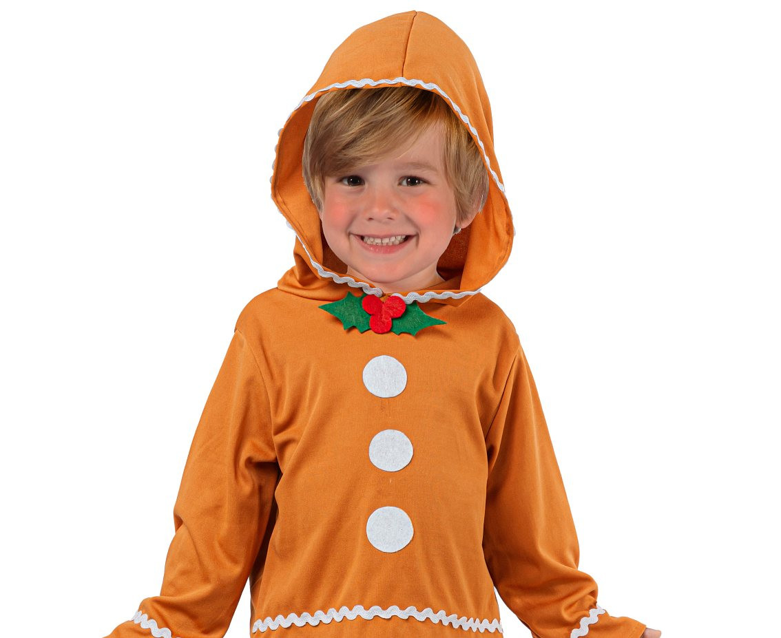 Role play-set for child Gingerbread Man (hooded shirt, pants), size 92/104 cm